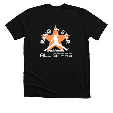Rang Star All Stars tees and sweatshirts, a Solid Black Blend Premium Unisex Tee