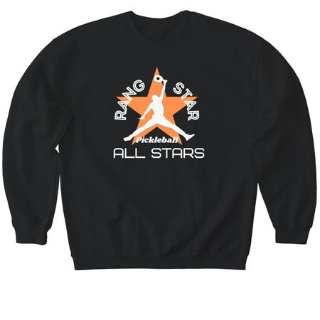 Rang Star All Stars tees and sweatshirts, a Black Softstyle Crewneck Sweatshirt