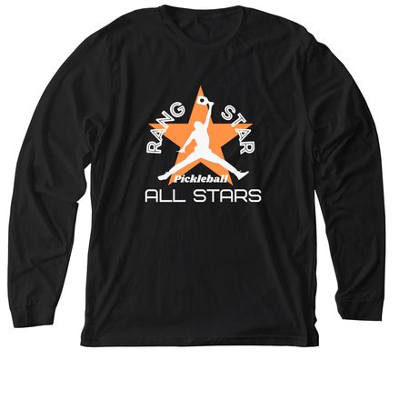Rang Star All Stars tees and sweatshirts, a Solid Black Blend Premium Long Sleeve Tee