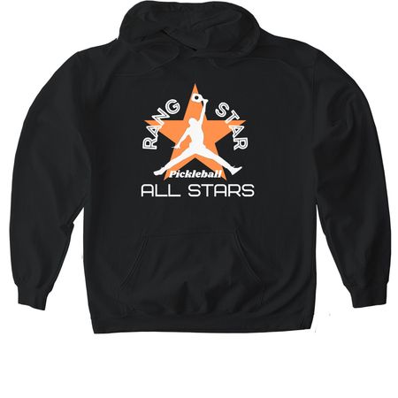 Rang Star All Stars tees and sweatshirts, a Black Gildan Softstyle Pullover Hoodie