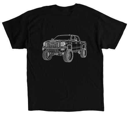 OUTLINE 2.0, a Black Classic Unisex Tee