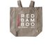 Red Bamboo Tote Bag, a Pumice