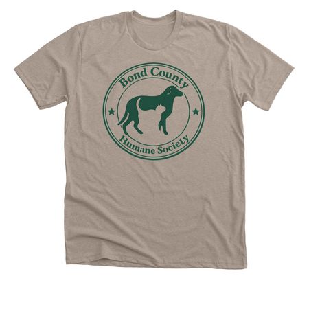Traditional Green, a Heather Stone Premium Unisex Tee