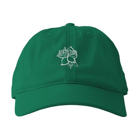 Mississippi Society Baseball Cap, a Green Printed Eco Baseball Cap