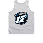 Supporting Justin through his cancer journey, a Sport Grey Classic Unisex Tank Top (back-view)