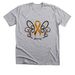 walk MS fund raising campaign, a Athletic Heather Premium Unisex Tee