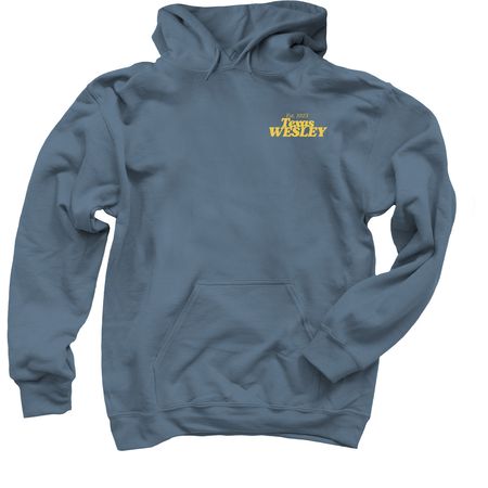 Fruit of the Spirit (Lemon), a Indigo Pullover Hoodie