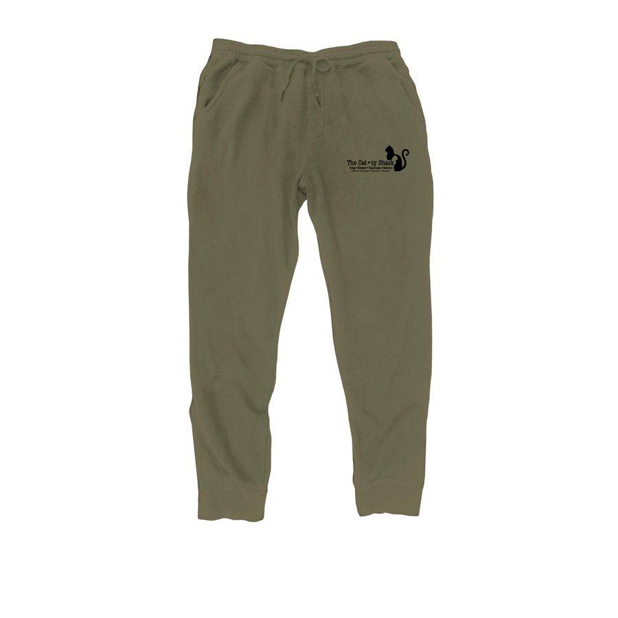 Catty Shack Joggers, a Army Midweight Fleece Joggers