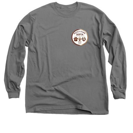 KPSEPTA Spirit Wear, a Charcoal Classic Long Sleeve Tee