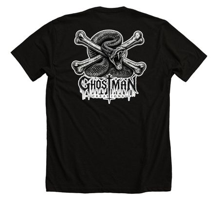 Rattled, a Solid Black Blend Premium Unisex Tee