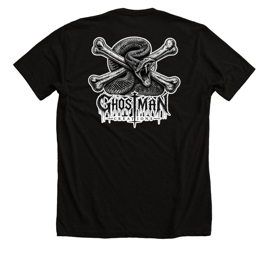Rattled, a Solid Black Blend Premium Unisex Tee