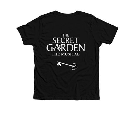 The Secret Garden Merch with Cinnabar Logo, a Solid Black Blend Premium Youth Tee