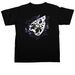 Roller Derby Fundraiser, a Black Comfort Colors Unisex Tee (back-view)