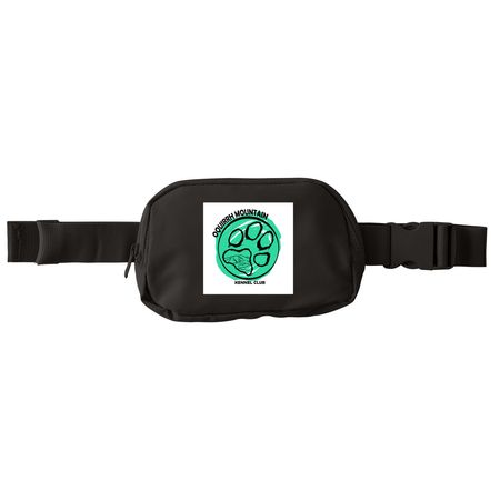 Oquirrh Mountain Kennel Club Merch, a Deep Black Matte Hip Pack