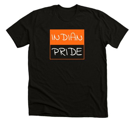 White Cloud Pride, a Black Heather Premium Unisex Tee