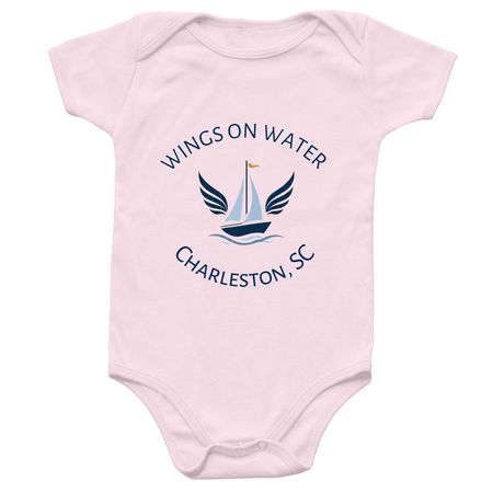 Wings on Water Baby Collection, a Ballerina Infant Onesie