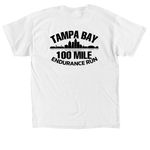 Tampa Bay 100, a White Classic Unisex Tee (back-view)