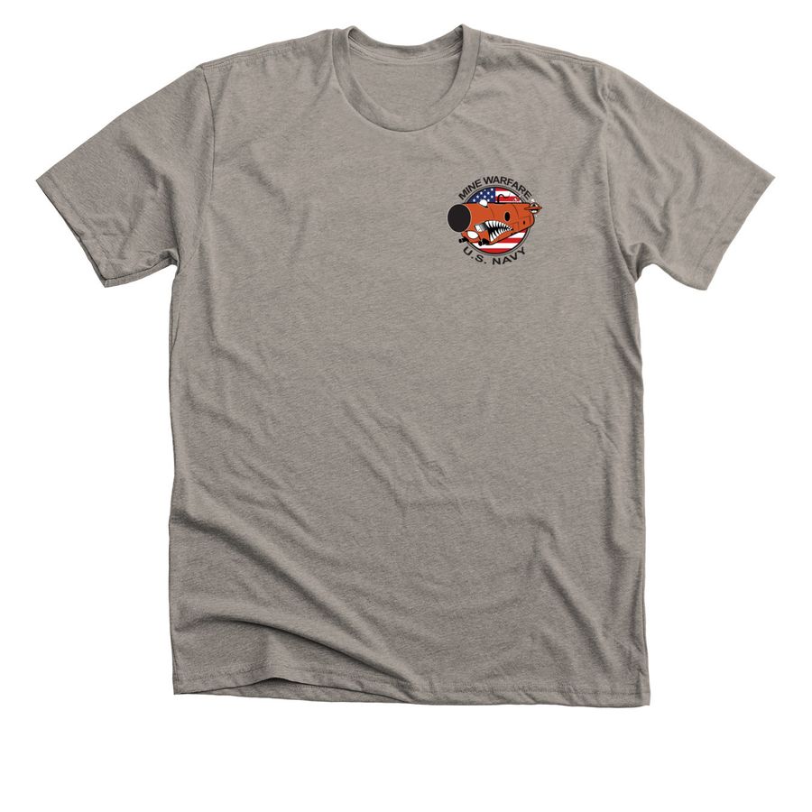 MK 48 Mine Neutralization Vehicle&nbsp;, a Heather Stone Premium Unisex Tee