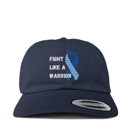 Warrior Fight Hats, a Navy Printed Classic Baseball Cap