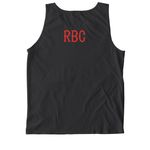 2026 Summer Drop, a Black Comfort Colors Tank Top (back-view)