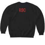 2026 Summer Drop, a Black Softstyle Crewneck Sweatshirt (back-view)