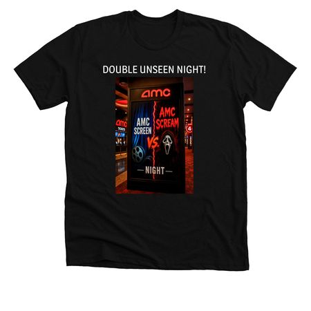Double The Scene @ 2 UnseeNs, a Solid Black Blend Premium Unisex Tee
