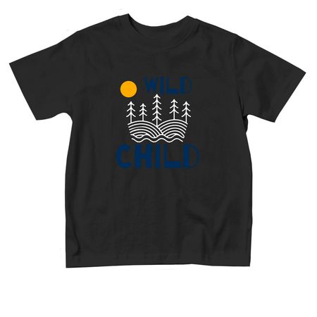 The Kids need a shirt too, a Black Toddler Tee