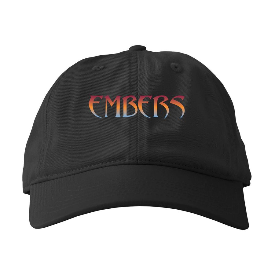 2026 Hats, a Black Printed Eco Baseball Cap
