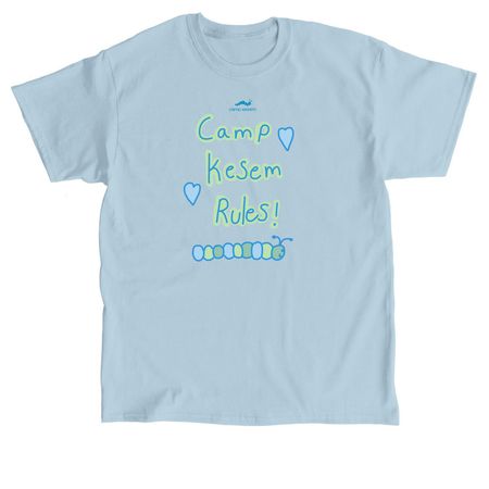 Camp Kesem Rules, a Light Blue Classic Unisex Tee