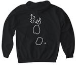 Seek the Good of the City, a Black Gildan Softstyle Pullover Hoodie (back-view)