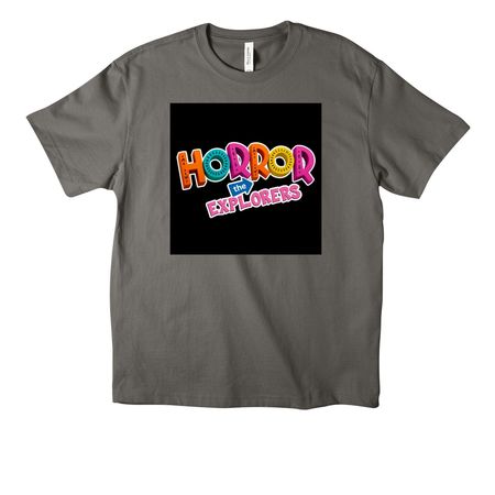 Support the channel, a Asphalt Unisex Heavyweight Tee
