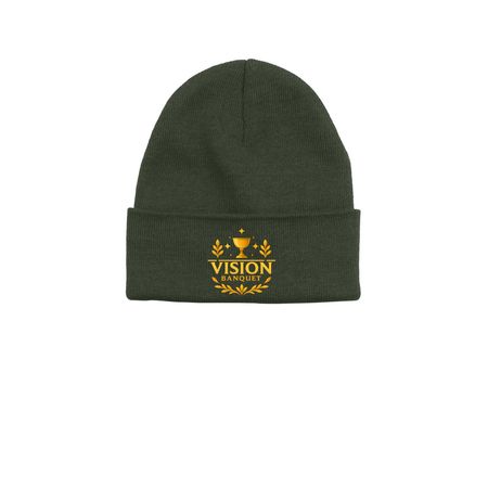 The Banquet Beanie, a Alpine Printed Base Camp Beanie