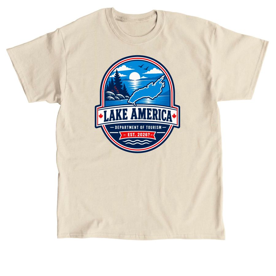 Lake America Merch, a Sand Classic Unisex Tee