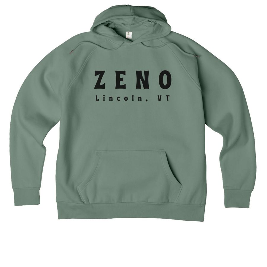 Topography Map Hoodie & T-Shirts, a Matcha Green Allmade Organic CVC Pullover Hoodie