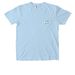 Turtle Club- Pocket, a Chambray Comfort Colors Pocket Tee