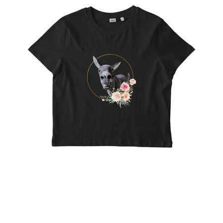 Macaroni. Keep going.&nbsp;, a Black Stanley/Stella Women?s Stella Muser Tee