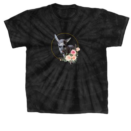 Macaroni. Keep going.&nbsp;, a Black Classic Tie Dye Tee