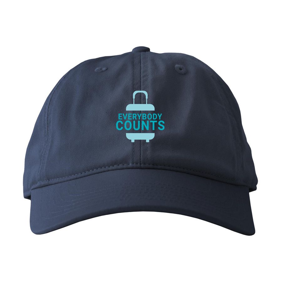 Everybody Counts Or Nobody Counts Fundraiser, a Pacific Printed Eco Baseball Cap