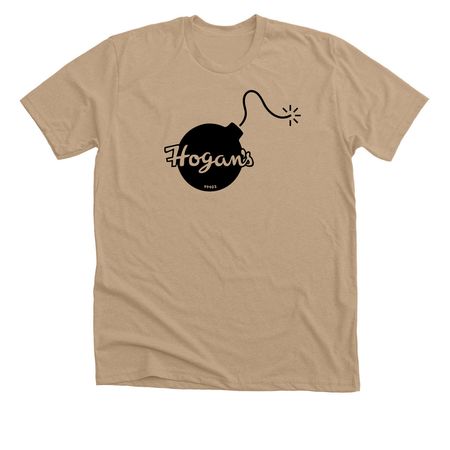 Hogan's Merch, a Heather Sand Dune Premium Unisex Tee