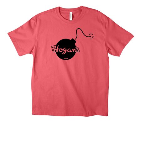 Hogan's Merch, a Vintage Red Unisex Heavyweight Tee