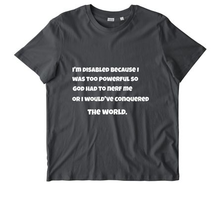 Cripple Gamers, a Anthracite Stanley/Stella Unisex Crafter Tee