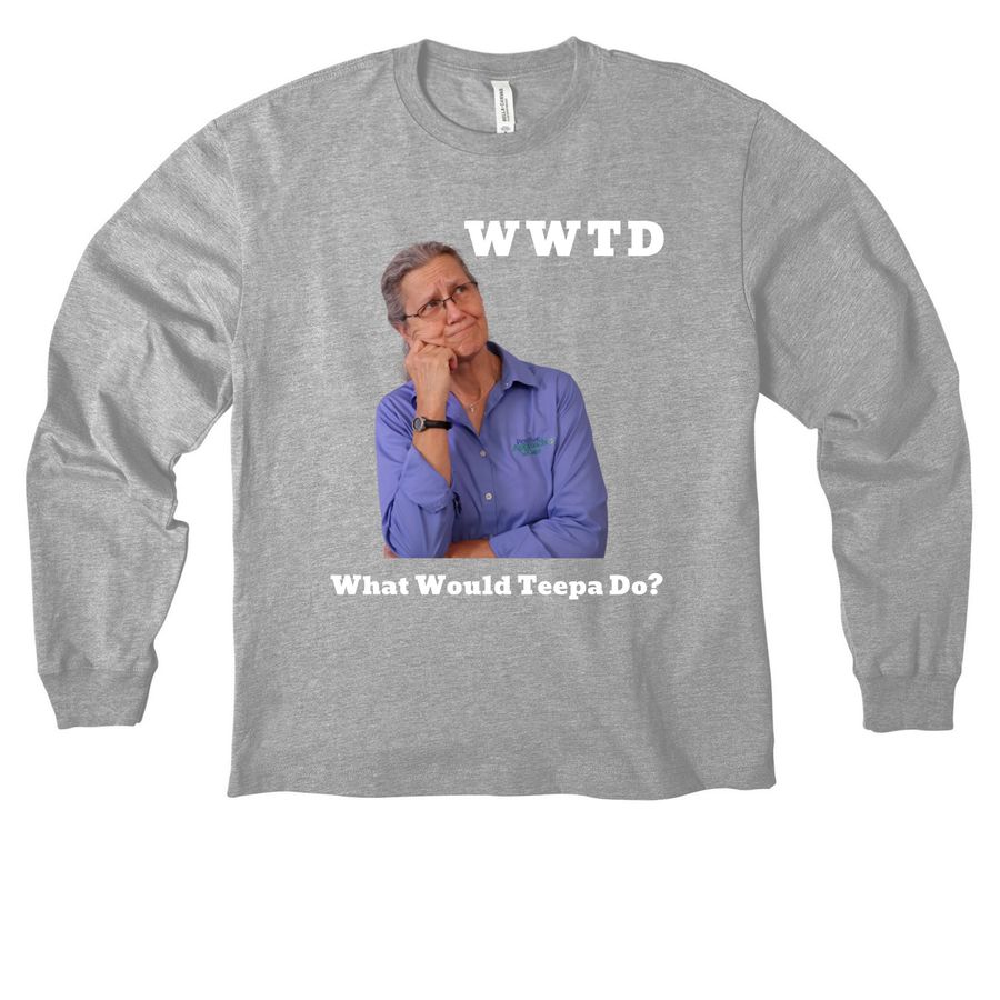 2026 Team Retreat, a Athletic Heather Unisex Heavyweight Long Sleeve Tee