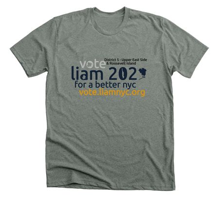 Liam 2029 Clothing, a Deep Heather Premium Unisex Tee