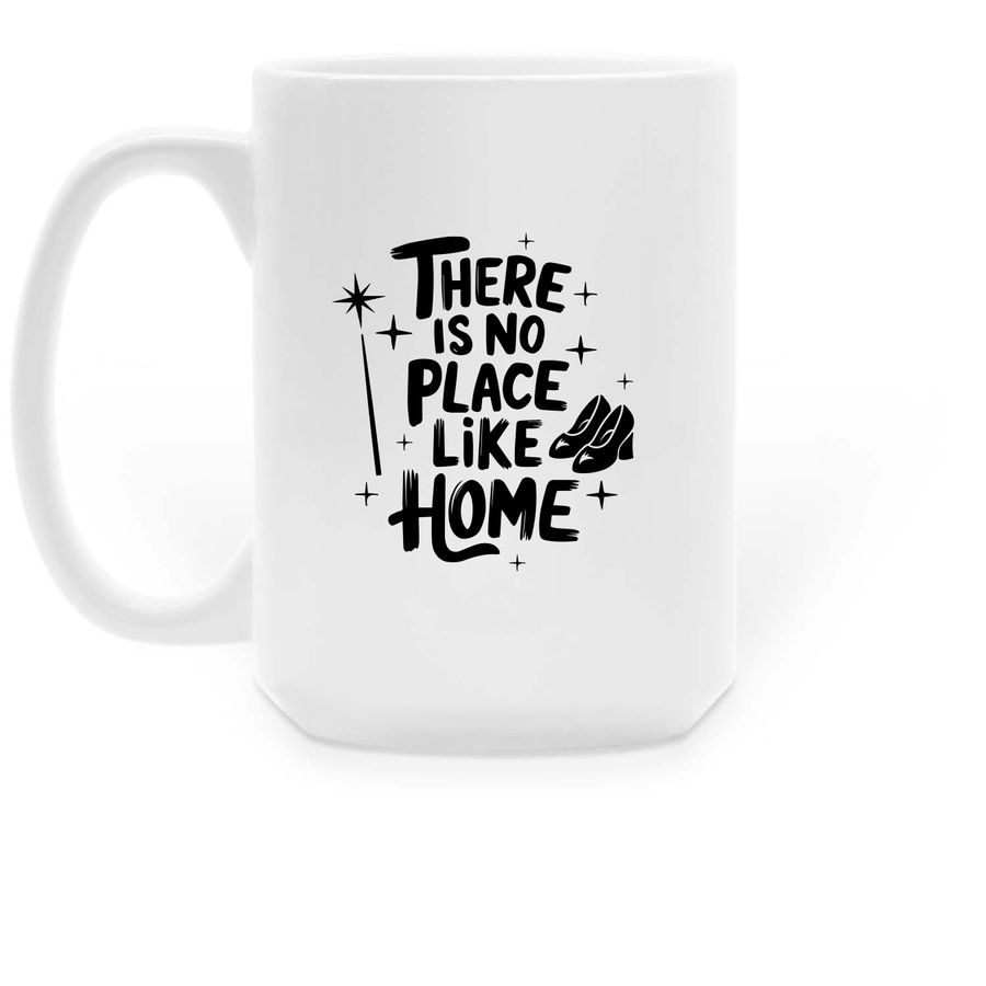 Wizard of Oz Mugs&nbsp;, a White Large Coffee Mug (back-view)