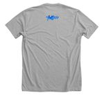 Petty Wagon, a Athletic Heather Premium Unisex Tee (back-view)