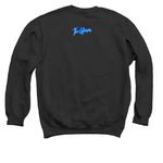 Petty Wagon, a Black Crewneck Sweatshirt (back-view)