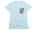 Mental Health Matters, a Ice Blue Women's Slim Fit Tee