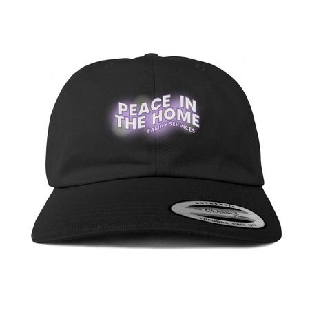 Carry Peace Cap, a Black Printed Classic Baseball Cap