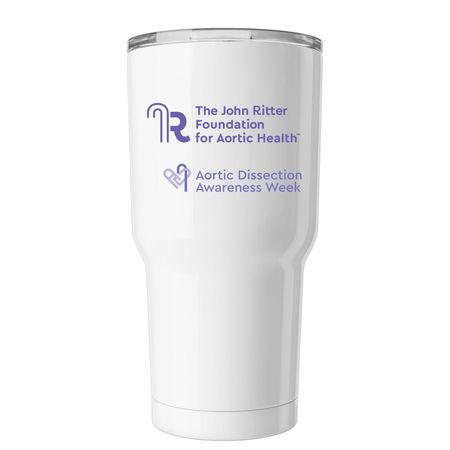 Limited Edition ADAW Tumbler&nbsp;, a White Insulated Tumbler