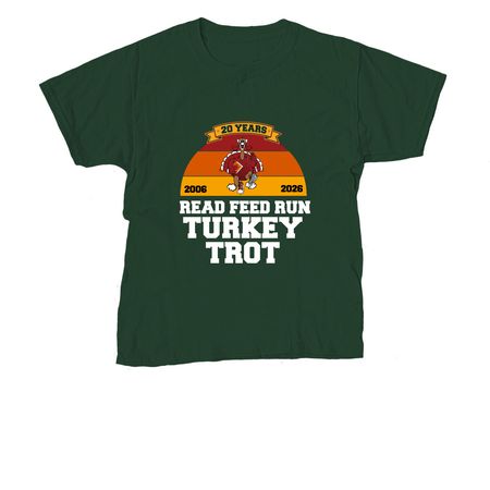 PureTek Cares Large Logo, a Forest Green Youth Unisex Tee